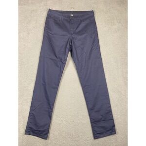 Blake Shelton x Lands End Mens 32 Slim Fit 5-Pocket Stretch Chino Pants Blue